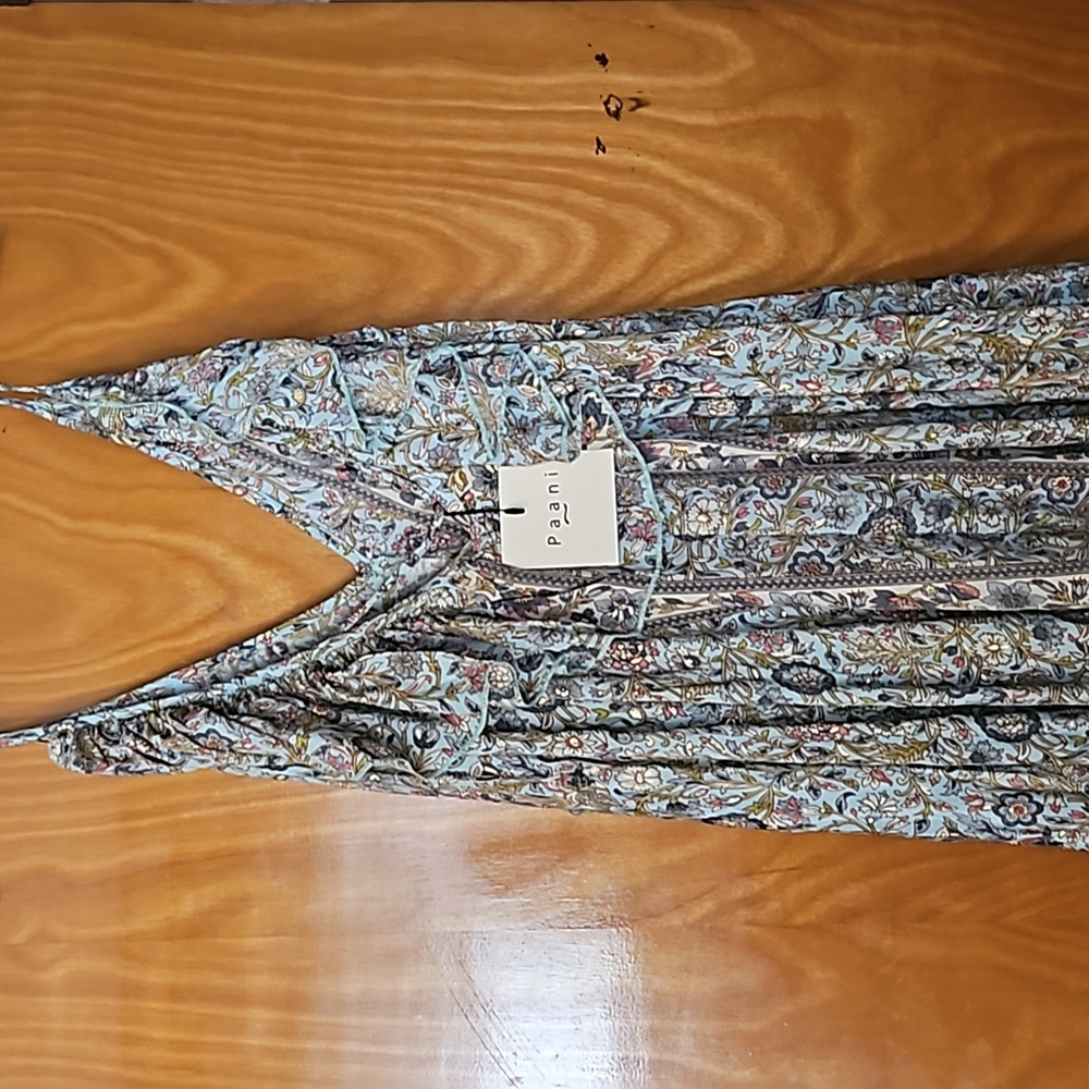 Silky summer dress